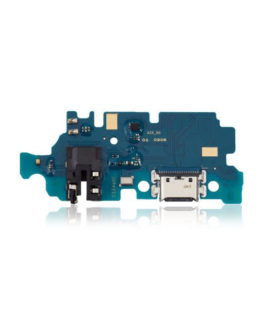 Charging Port Board With Headphone Jack For Samsung Galaxy A25 (A256 / 2023) (US Version) (Premium)