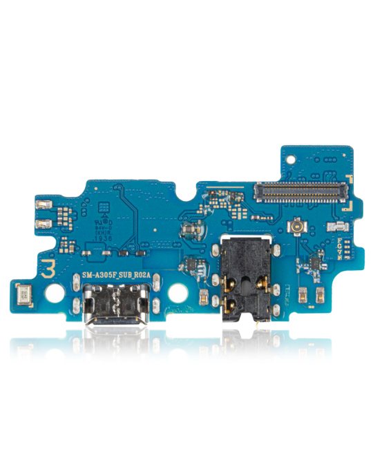 Charging Port Board With Headphone Jack For Samsung Galaxy A30 (A305 / 2019) (Premium)
