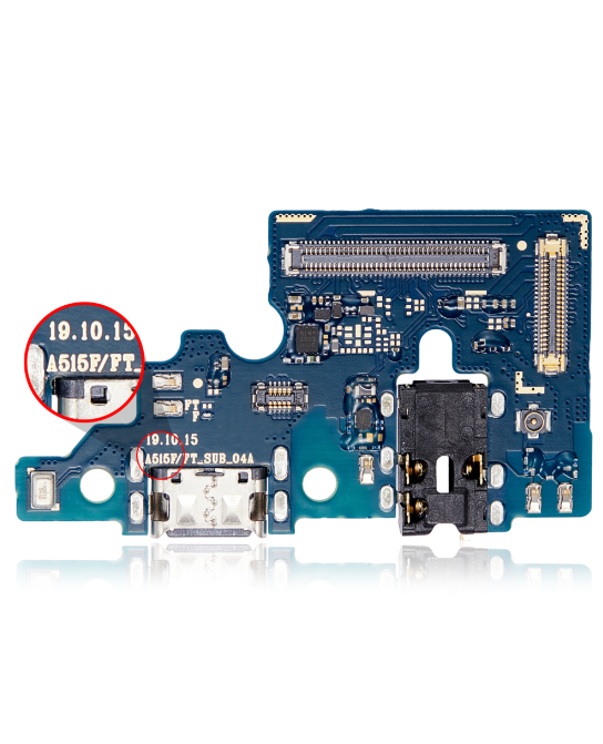Charging Port Board With Headphone Jack For Samsung Galaxy A51 4G (A515 / 2019) (Premium)