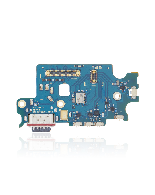 Charging Port Board With Sim Card Reader For Samsung Galaxy S22 Plus 5G (S906B/N) (International Version) (Premium)