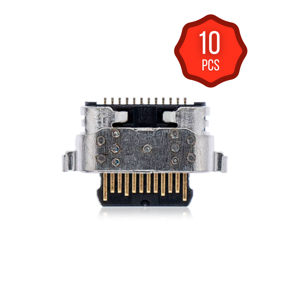 Charging Port Only (USB-C Version) For Samsung Galaxy A11 (A115 / 2020) / A01 (A015 / 2020) / A02S (A025 / 2020) / A03S (A037 / 2021) (Soldering Required) (10 Pack) (Premium)