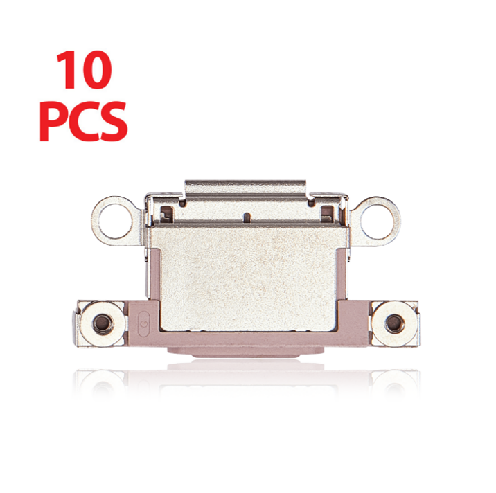 Charging Port Only For iPhone 15 / 15 Plus (Pink) (10 Pack) (Premium)