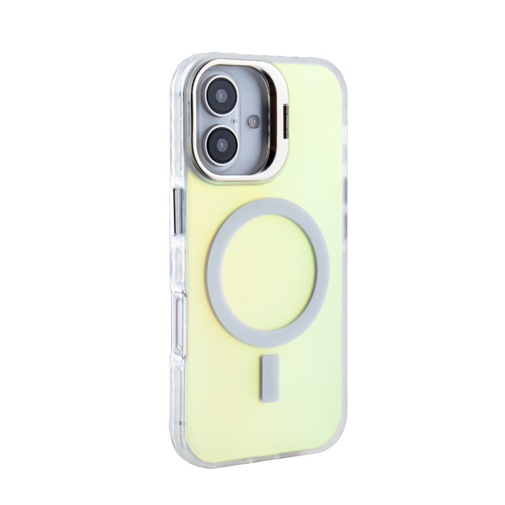 Shimmer Case for iPhone 16 Plus - White