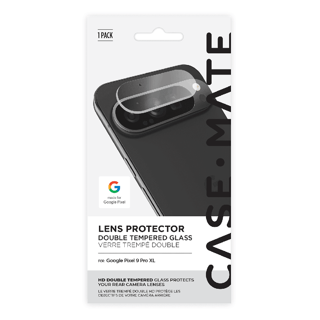Case-mate - Camera Lens Glass Protector For Google Pixel 9 Pro - Clear