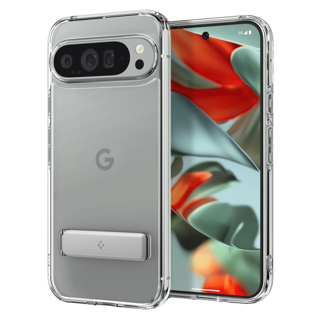 Spigen - Slim Armor Essential S Case For Google Pixel 9 Pro Xl - Crystal Clear