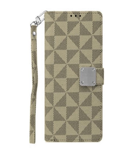Triangle Wallet Case for iPhone 16 Pro Max - Yellow