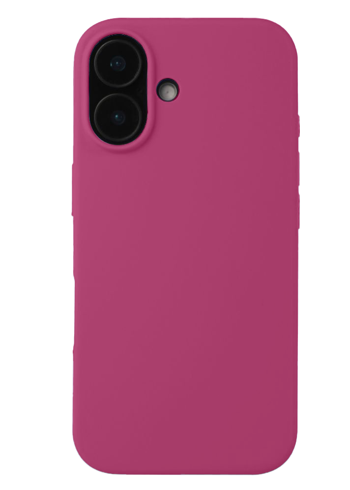 Premium Silicone Case for iPhone 16 - Purple