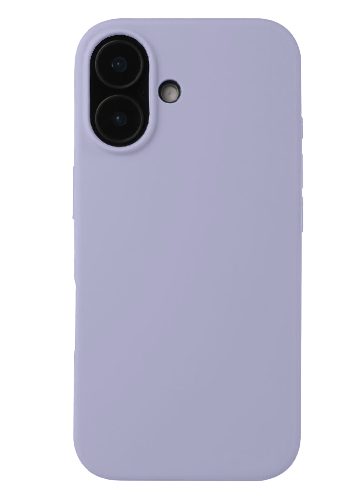 Premium Silicone Case for iPhone 16 - Lilac