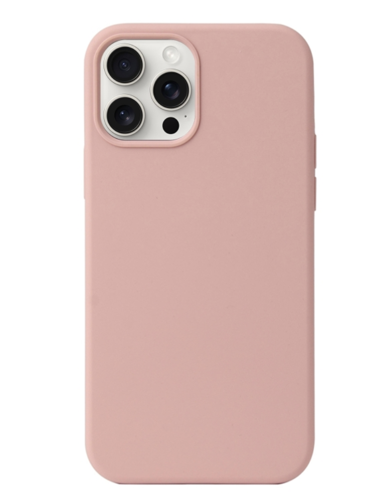 Premium Silicone Case for iPhone 16 Pro - Pink