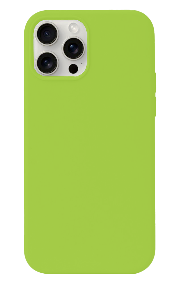 Premium Silicone Case for iPhone 16 Pro Max - Green