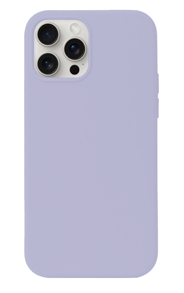 Premium Silicone Case for iPhone 16 Pro Max- Lilac