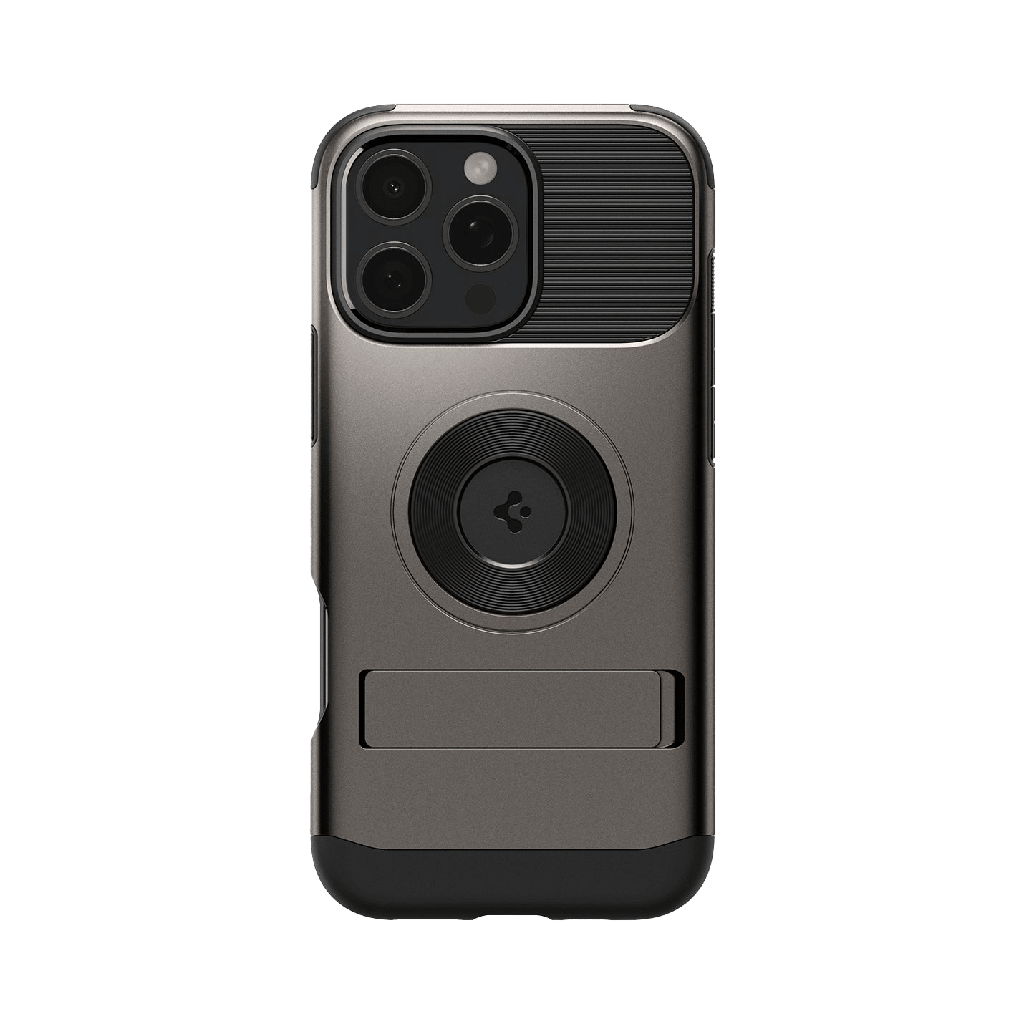 Spigen - Slim Armor Magsafe Case For Apple Iphone 16 Pro - Gunmetal