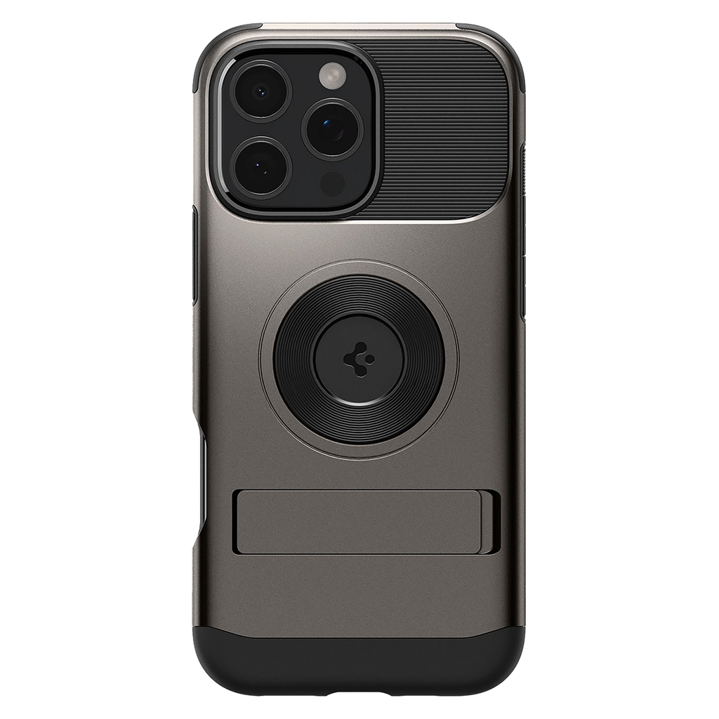 Spigen - Slim Armor Magsafe Case For Apple Iphone 16 Plus - Black