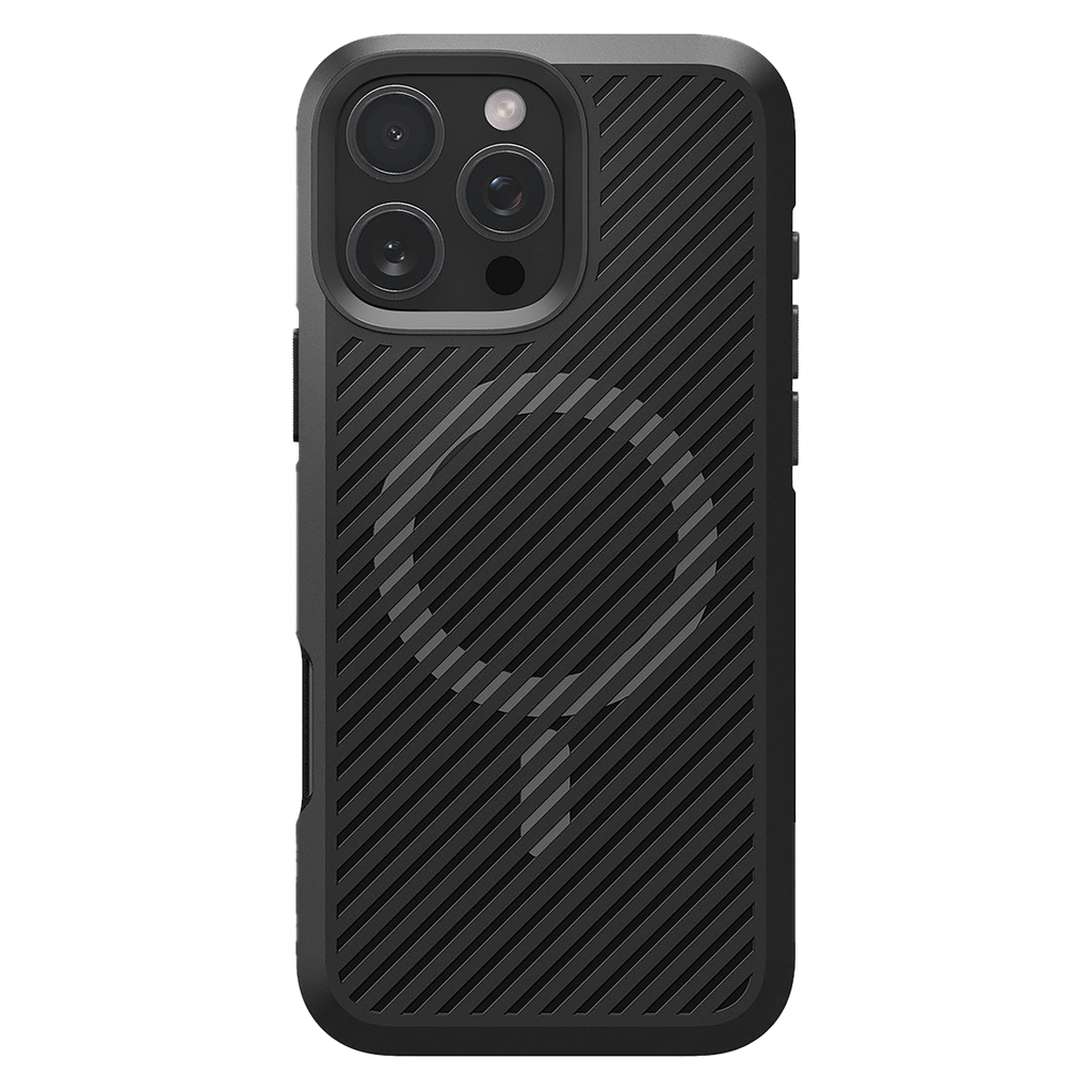 Spigen - Core Armor Magsafe Case For Apple Iphone 16 Pro Max - Matte Black