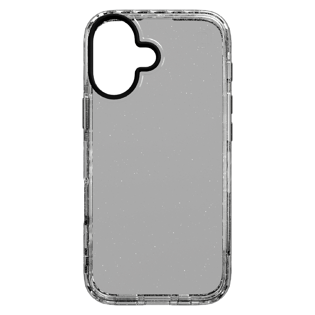 Cellhelmet - Altitude X Case For Apple Iphone 16 - Crystal Clear Sparkle