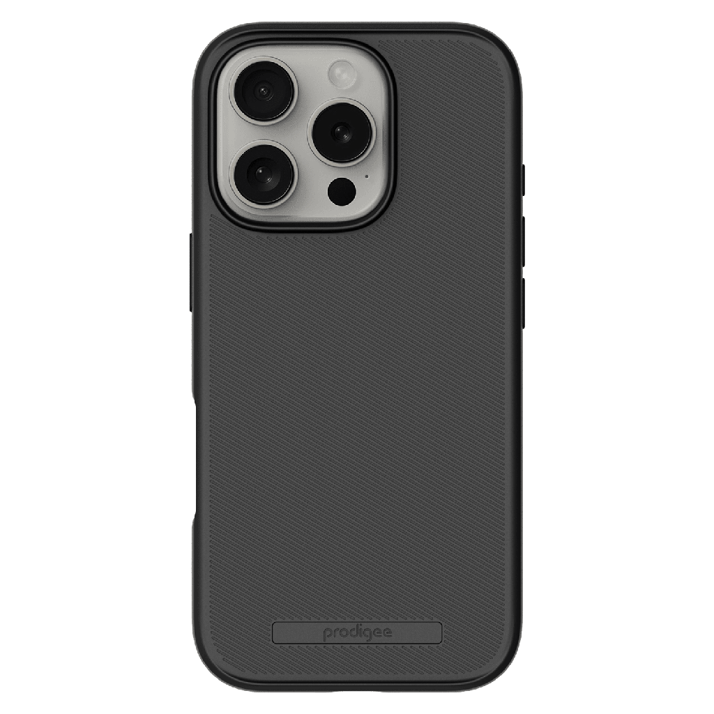 Prodigee - Solid Magsafe Case For Apple Iphone 16 Pro Max - Black