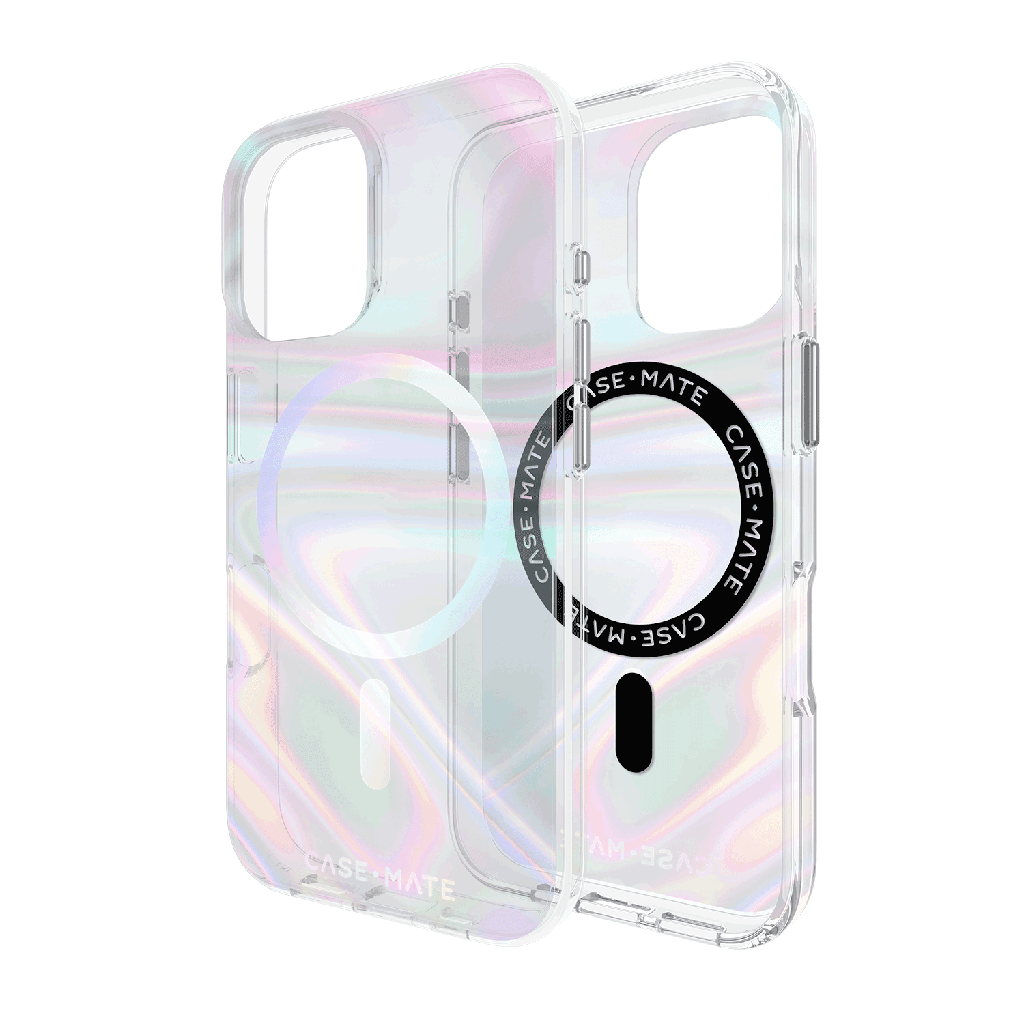 Case-mate - Soap Bubble Magsafe Case For Apple Iphone 16 - Iridescent