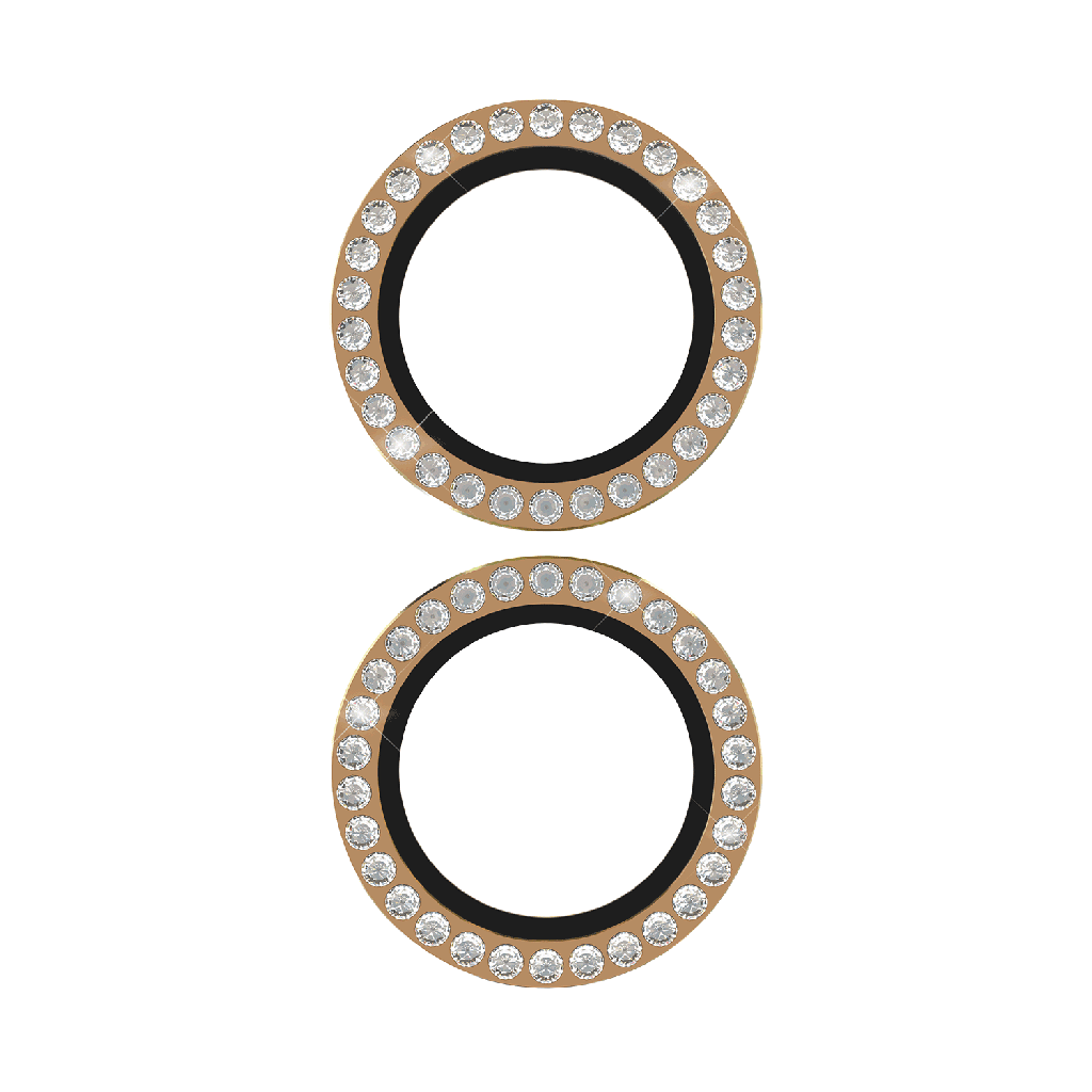 Kate Spade - Aluminum Ring Camera Lens Glass Protector For Apple Iphone 16   /  Iphone 16 Plus - Gold