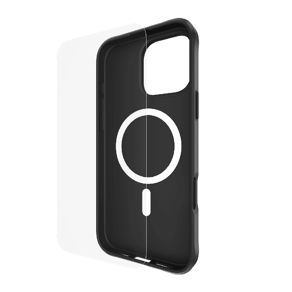 Case-mate - Protection Pack Tough Magsafe Case And Glass Screen Protector For Apple Iphone 16 Pro Max - Black