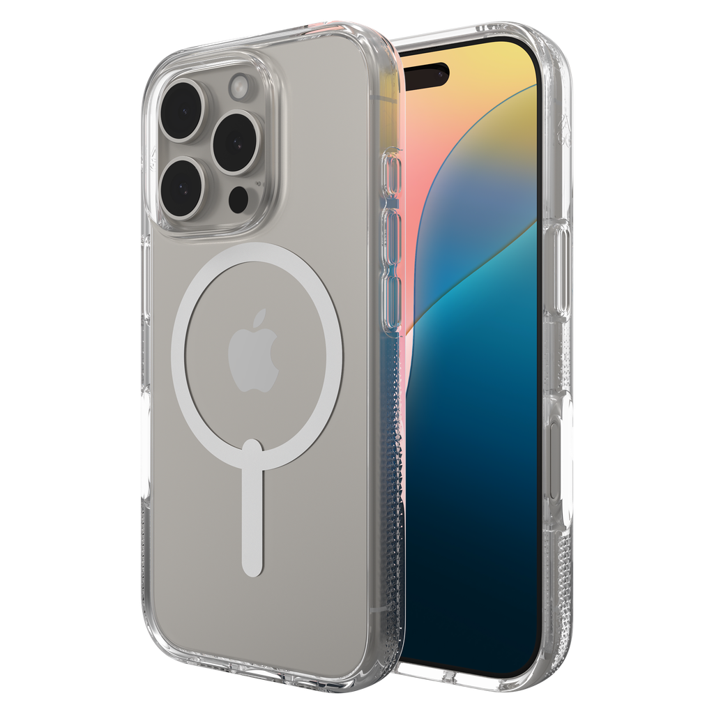 Zagg - Crystal Palace Snap Magsafe Case For Apple Iphone 16 Pro - Clear