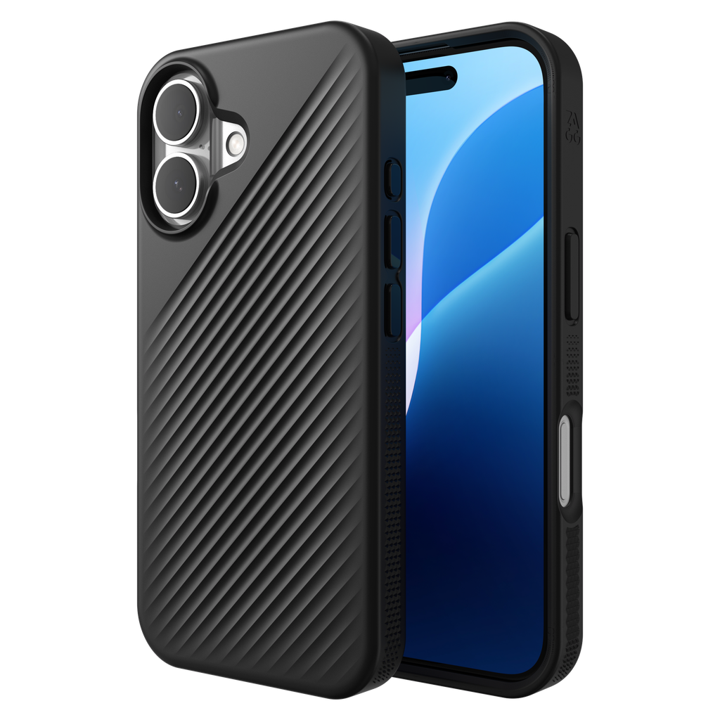 Zagg - Luxe Snap Magsafe Case For Apple Iphone 16 - Black
