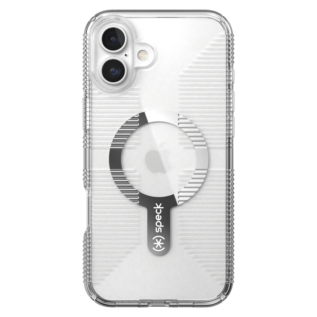 Speck - Gemshell Grip Magsafe Case For Apple Iphone 16 Plus - Clear