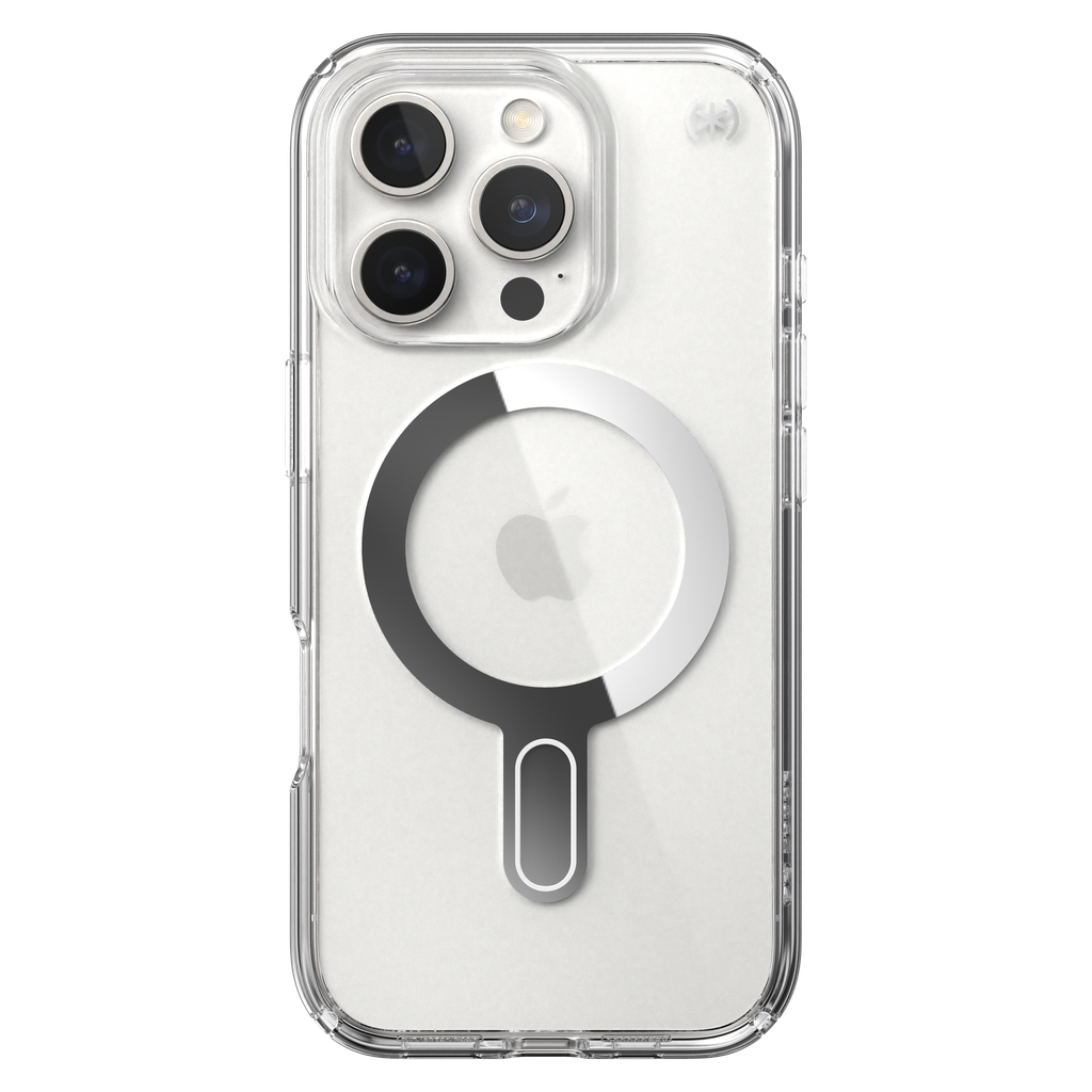 Speck - Presidio Perfect Clear Case With Clicklock For Apple Iphone 16 Pro - Clear