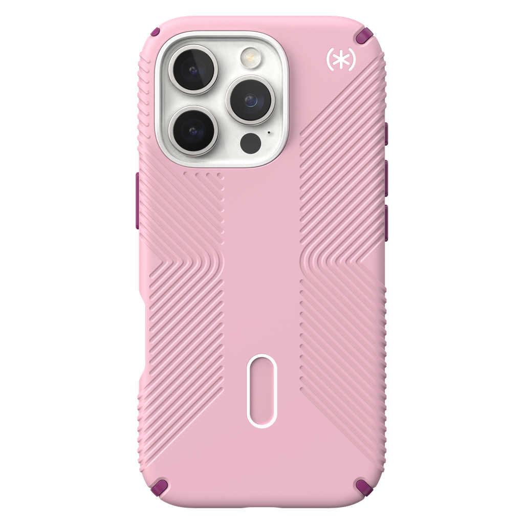 Speck - Presidio2 Grip Case With Clicklock For Apple Iphone 16 Pro - Wednesday Pink