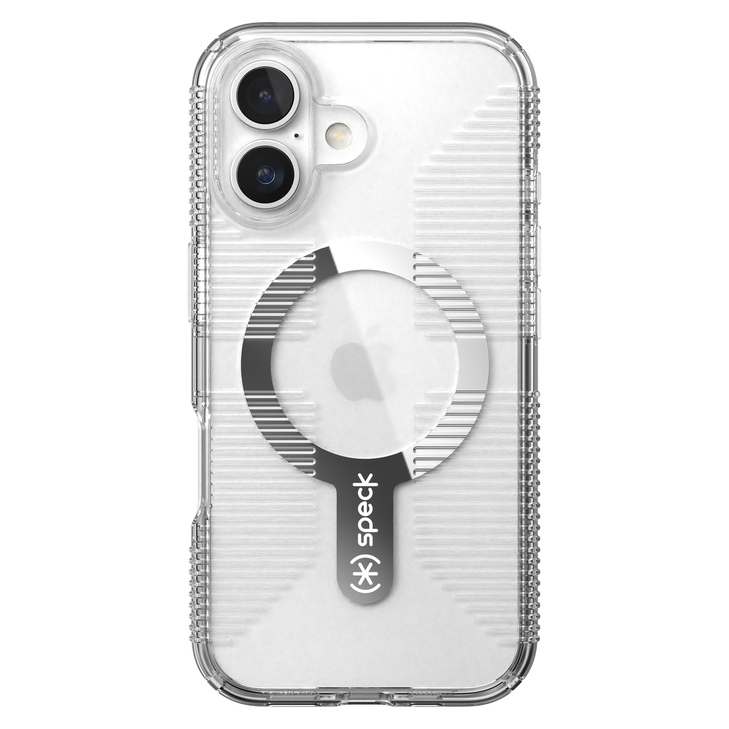Speck - Gemshell Grip Magsafe Case For Apple Iphone 16 - Clear