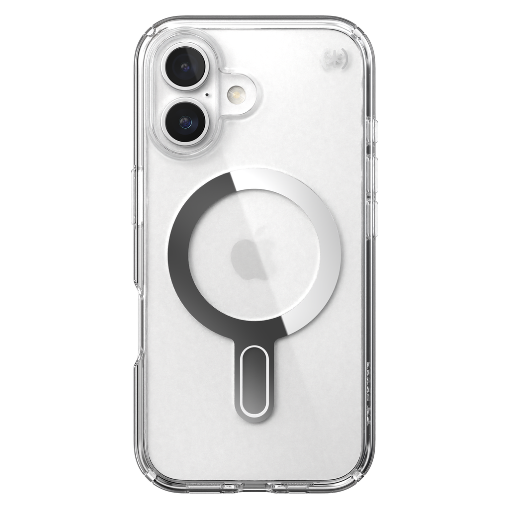 Speck - Presidio Perfect Clear Case With Clicklock For Apple Iphone 16 - Clear