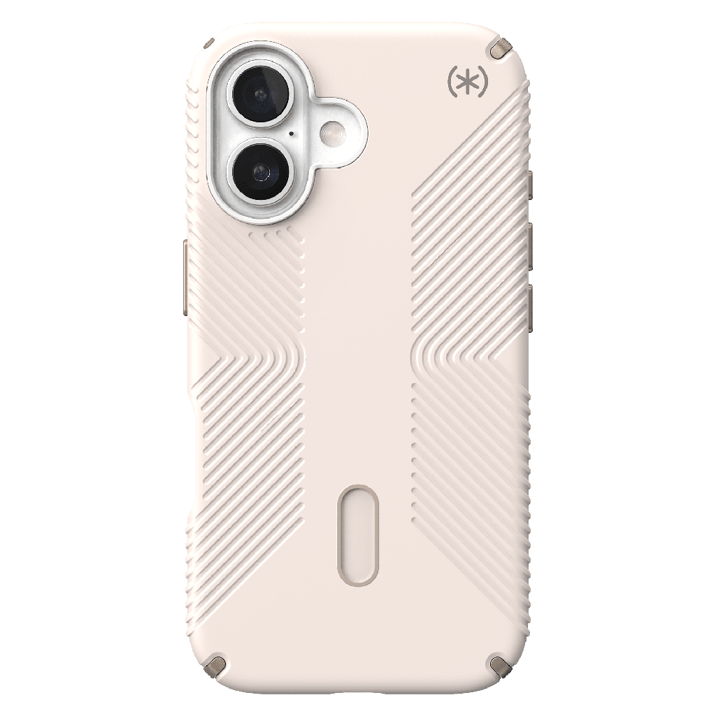 Speck - Presidio2 Grip Case With Clicklock For Apple Iphone 16 - Bleached Bone