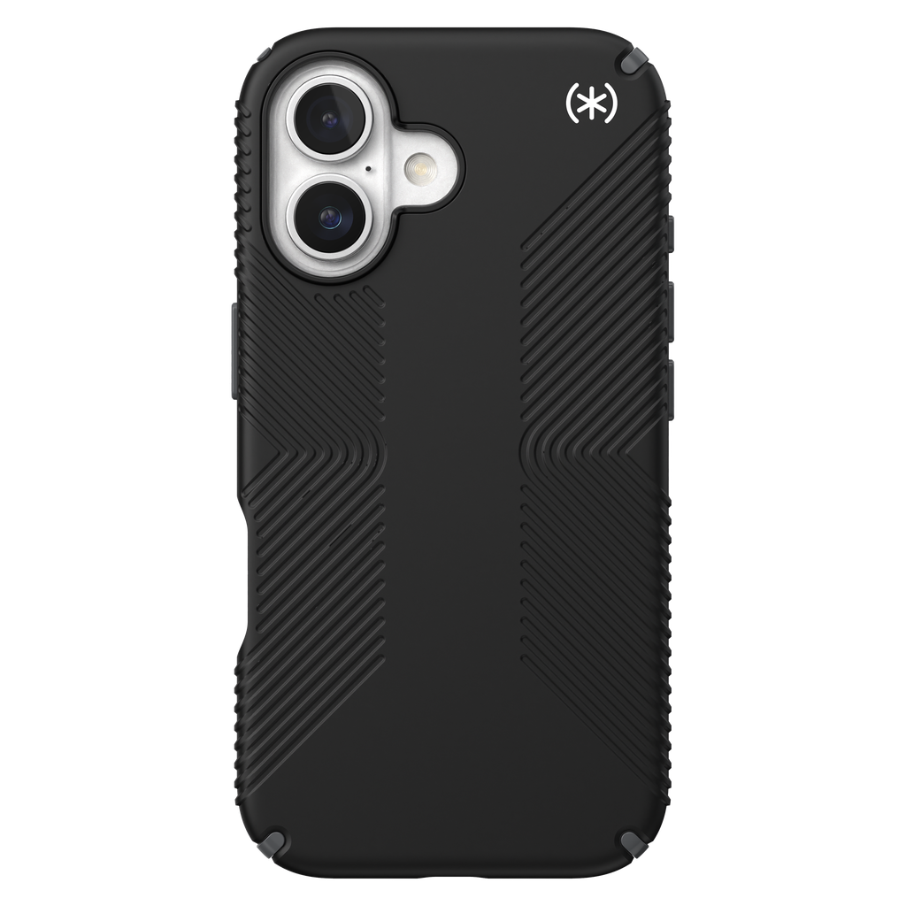 Speck - Presidio2 Grip Magsafe Case With For Apple Iphone 16 - Black
