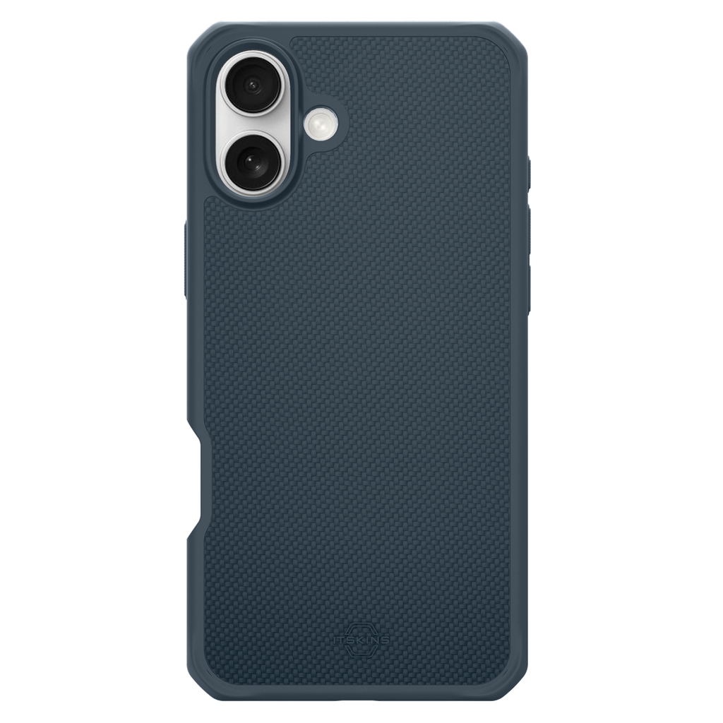 Itskins - Ballisticr Nylon Magsafe Case For Apple Iphone 16 Plus - Dark Blue