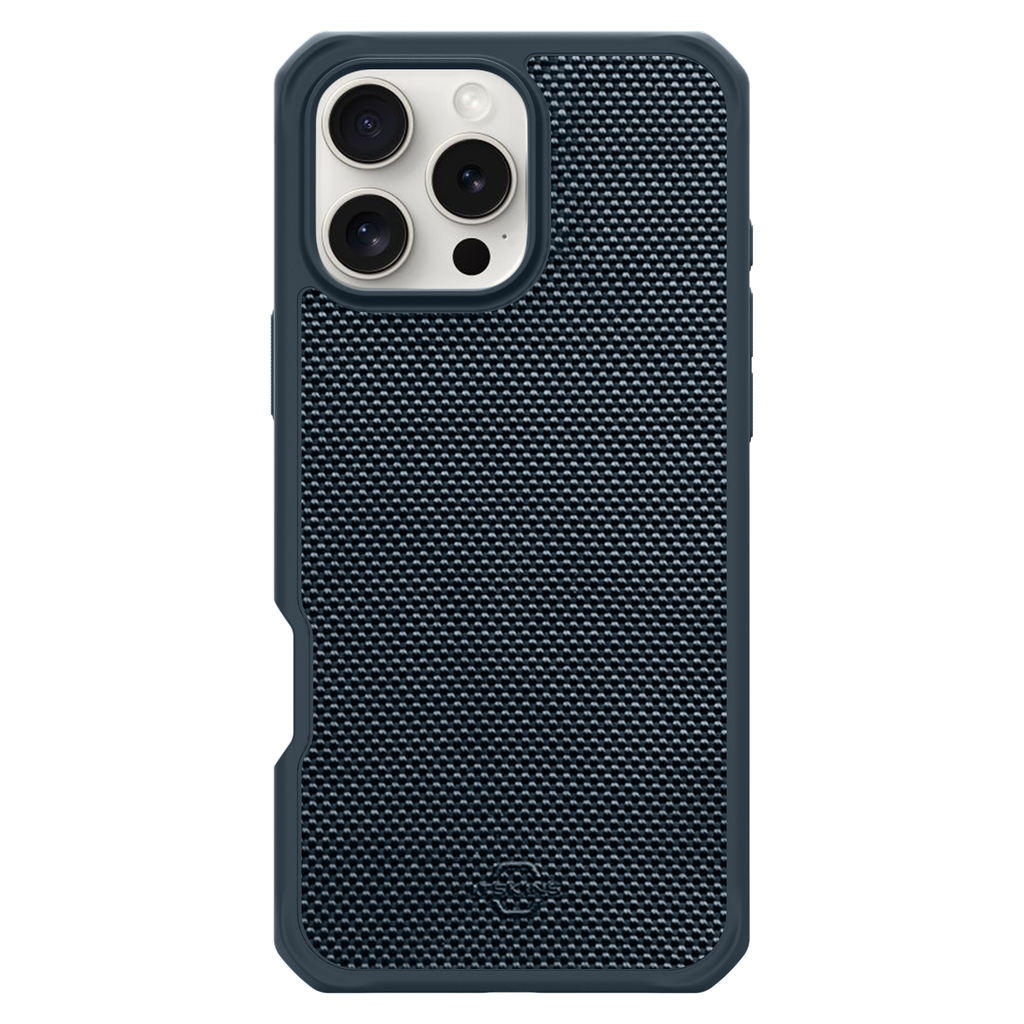 Itskins - Ballisticr Nylon Magsafe Case For Apple Iphone 16 Pro Max - Dark Blue
