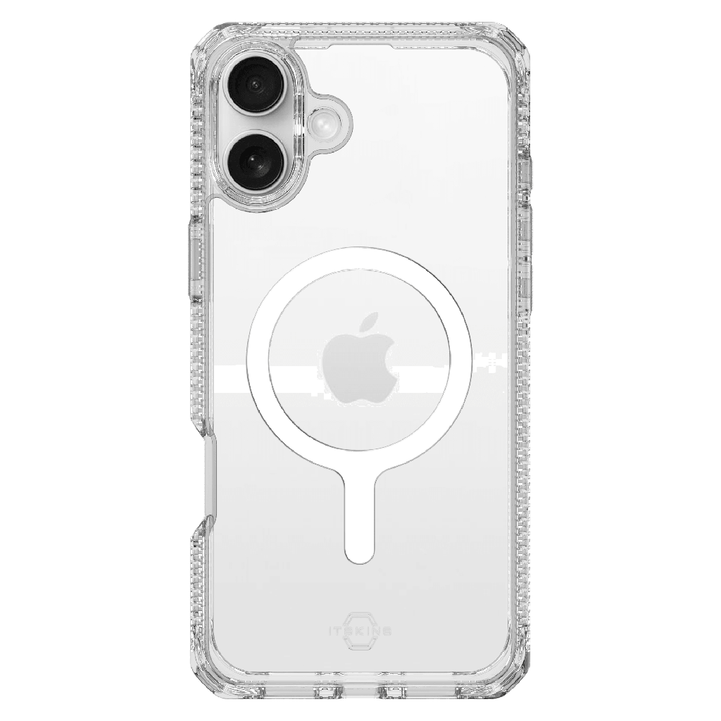 Itskins - Hybridr Clear Magsafe Case For Apple Iphone 16 - Transparent