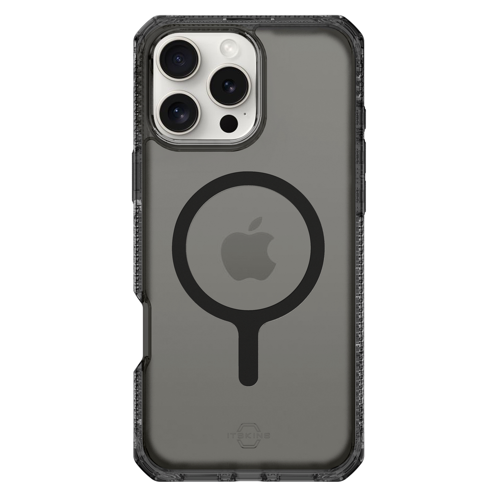 Itskins - Hybridr Vapor Magsafe Case For Apple Iphone 16 Pro - Smoke