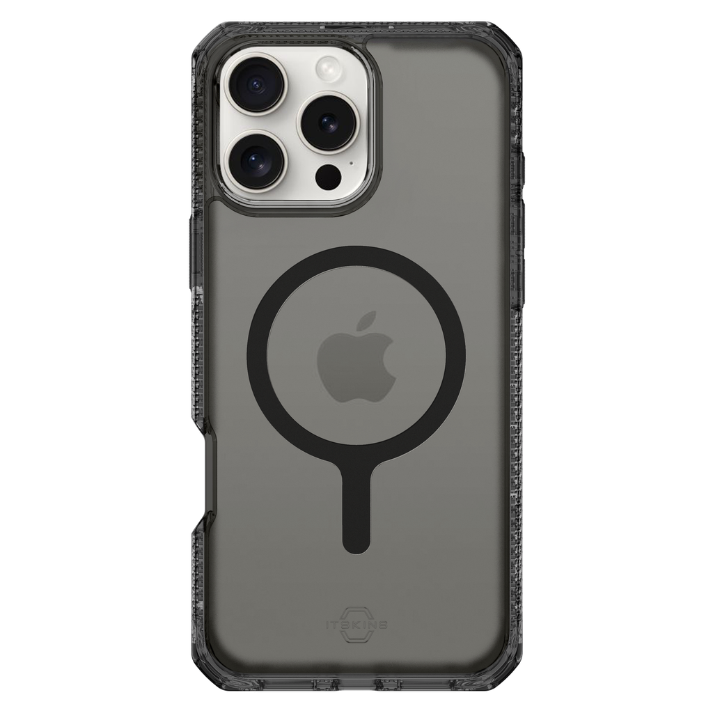 Itskins - Hybridr Vapor Magsafe Case For Apple Iphone 16 Pro Max - Smoke