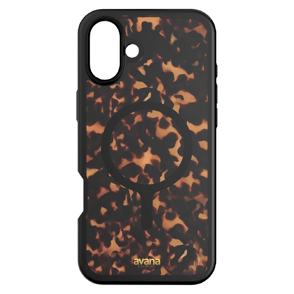 Avana - Tortoise Shell Magsafe Case For Apple Iphone 16 - Tortoiseshell