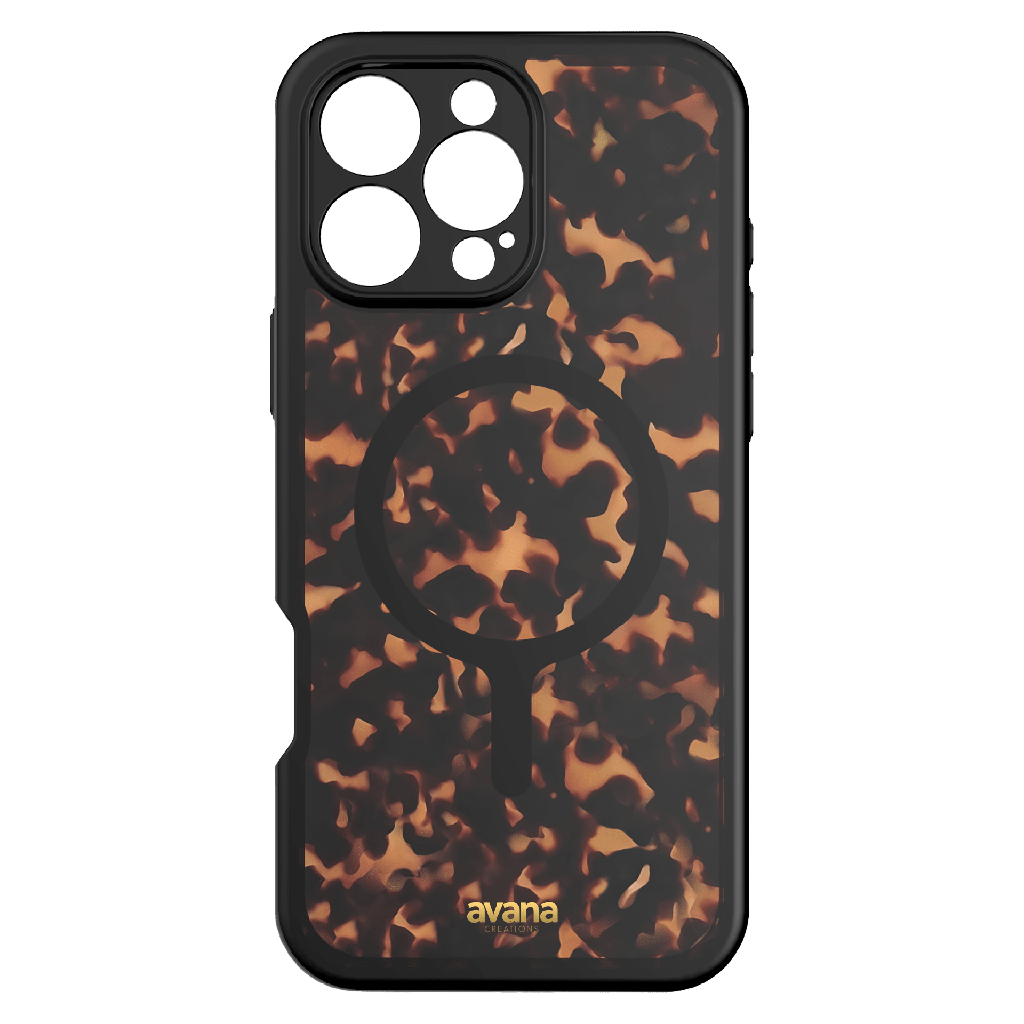 Avana - Tortoise Shell Magsafe Case For Apple Iphone 16 Pro - Tortoiseshell