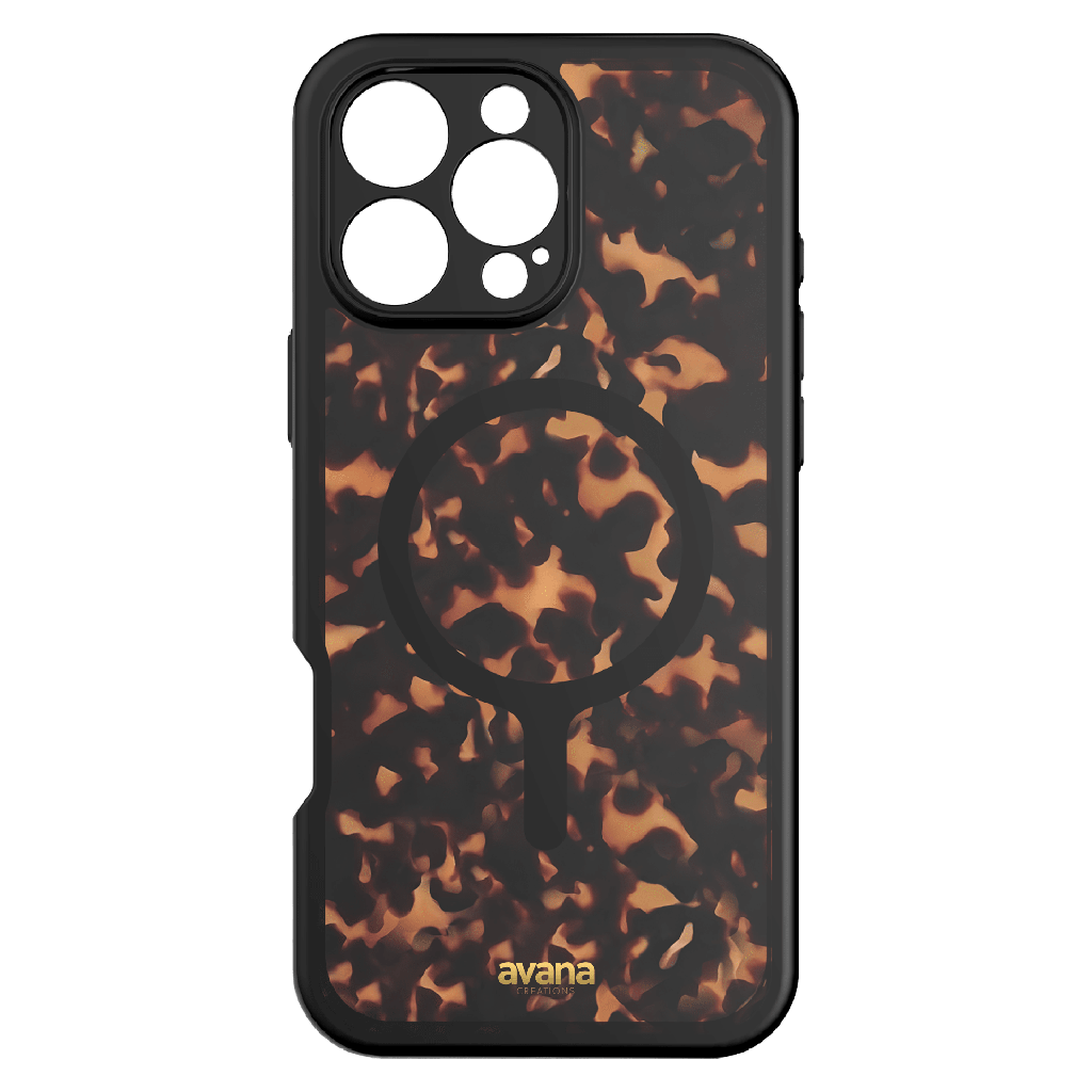 Avana - Tortoise Shell Magsafe Case For Apple Iphone 16 Pro Max - Tortoiseshell