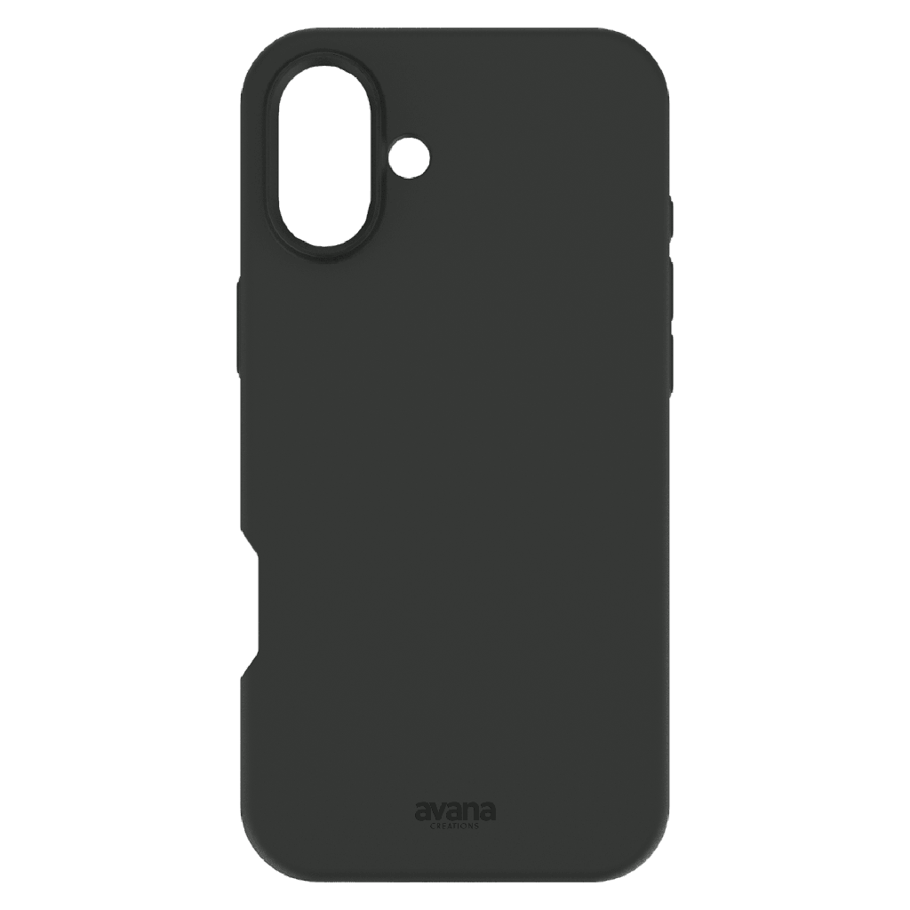 Avana - Velvet Magsafe Case For Apple Iphone 16 - Black