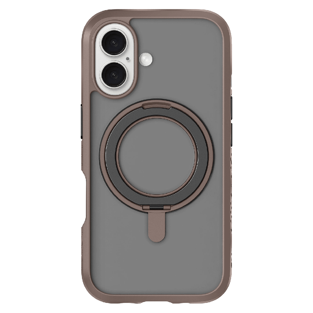 Laut - Crystal Matter Magsafe Case For Apple Iphone 16 - Earth Brown