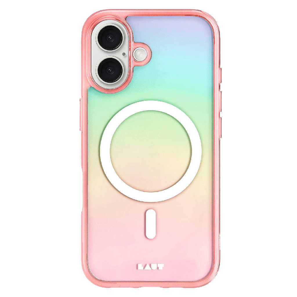 Laut - Holo Magsafe Case For Apple Iphone 16 - Holo Pink