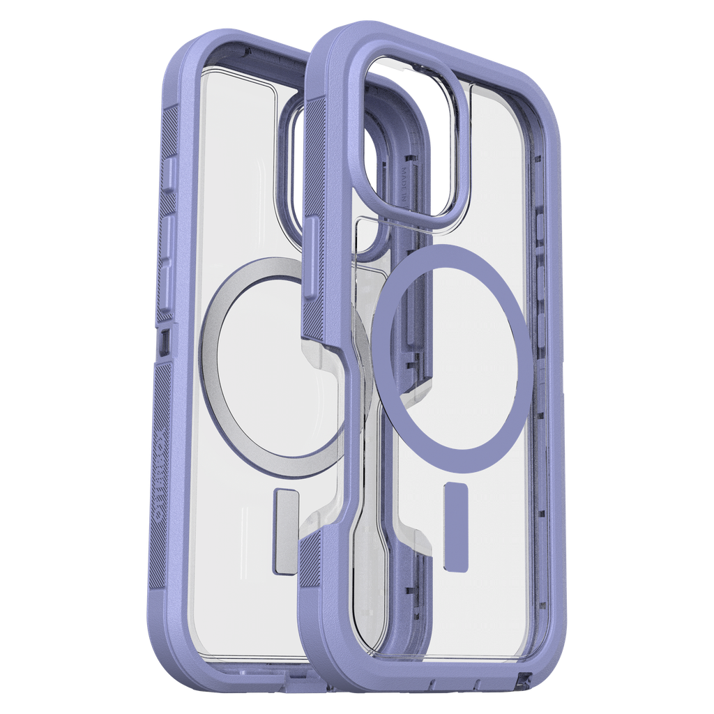 Otterbox - Defender Pro Xt Clear Magsafe Case For Apple Iphone 16 - Lavender Haze