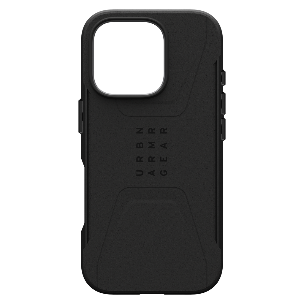 Urban Armor Gear Uag -  Civilian Magsafe Case For Apple Iphone 16 Pro - Black