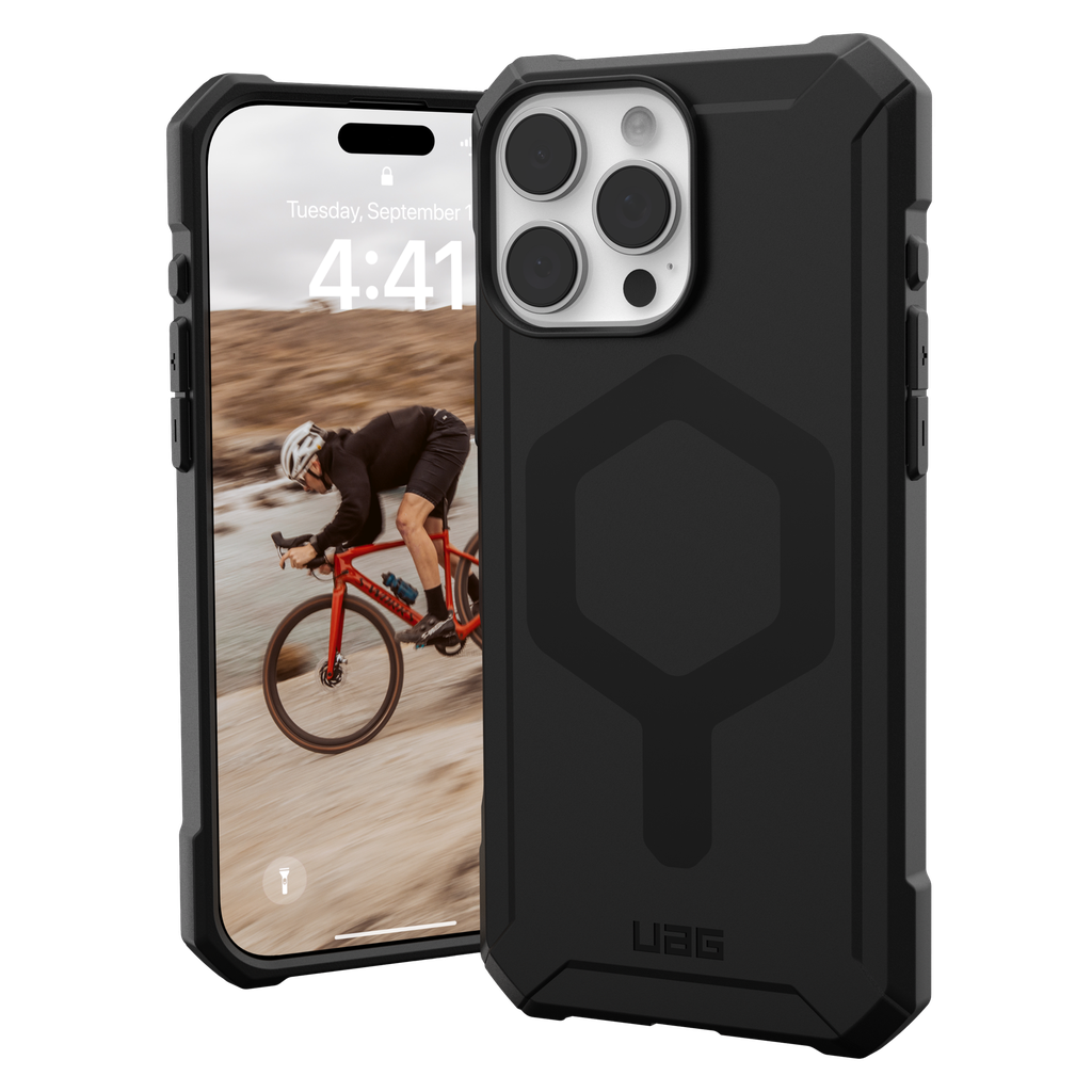Urban Armor Gear Uag -  Essential Armor Magsafe Case For Apple Iphone 16 Pro Max - Black