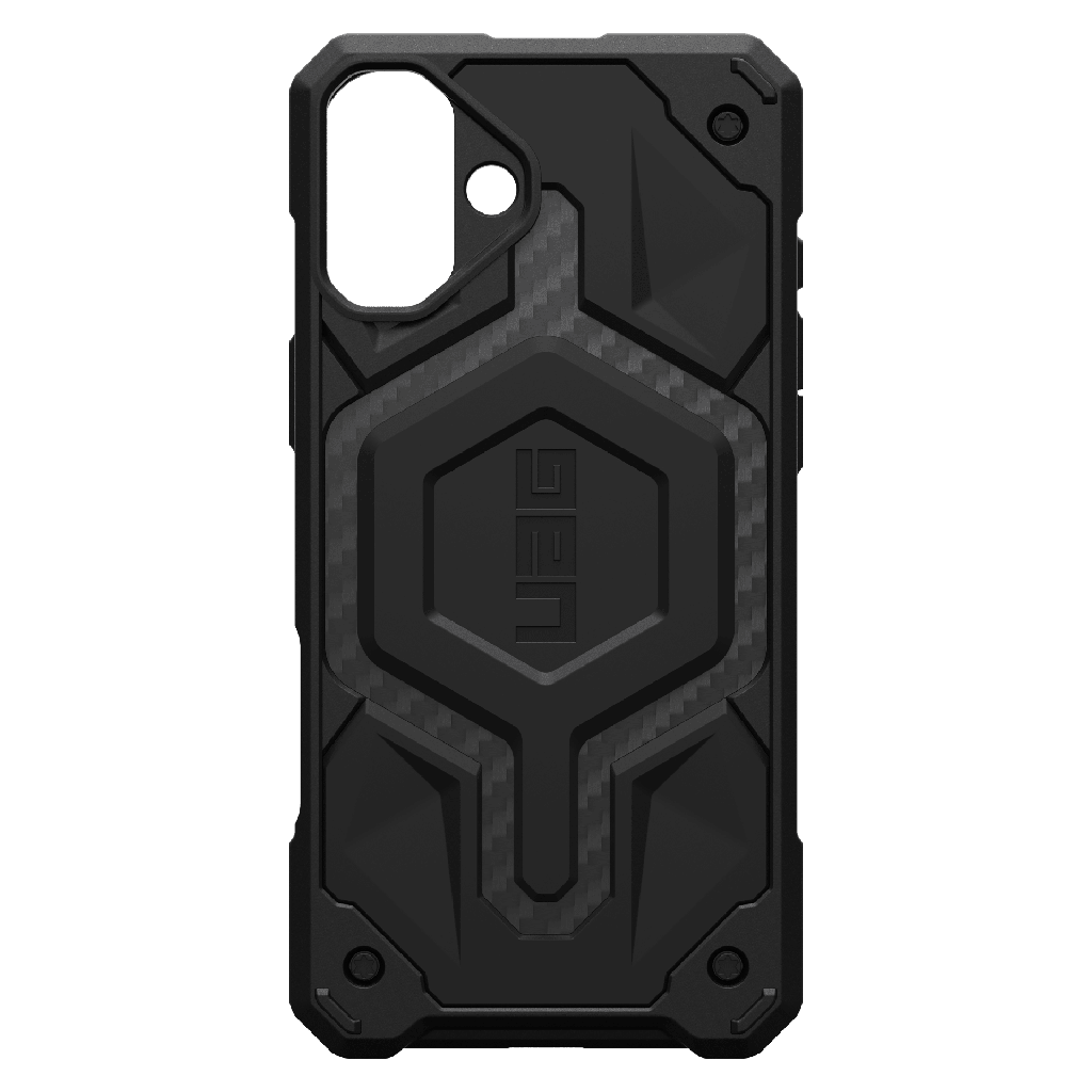 Urban Armor Gear Uag -  Monarch Pro Magsafe Case For Apple Iphone 16 Plus - Carbon Fiber