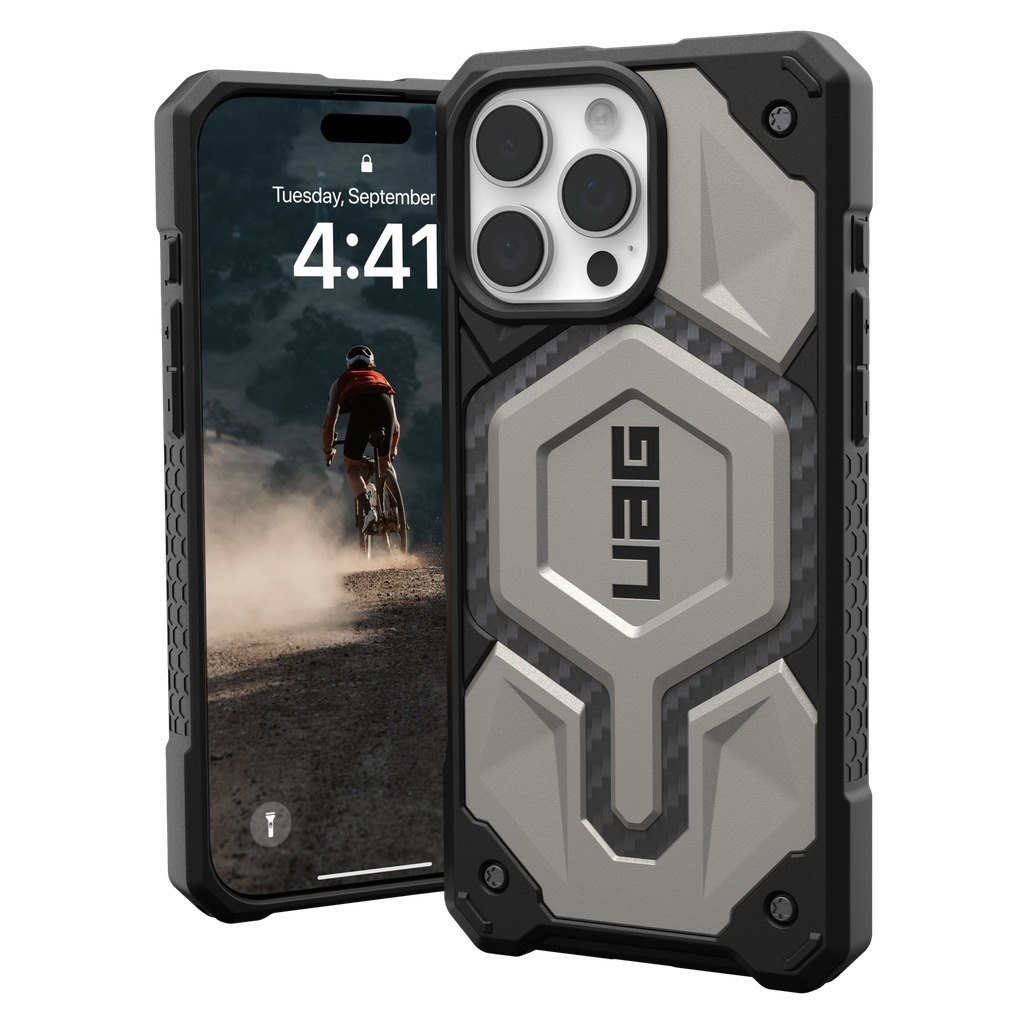 Urban Armor Gear Uag -  Monarch Pro Magsafe Case For Apple Iphone 16 Pro Max - Titanium