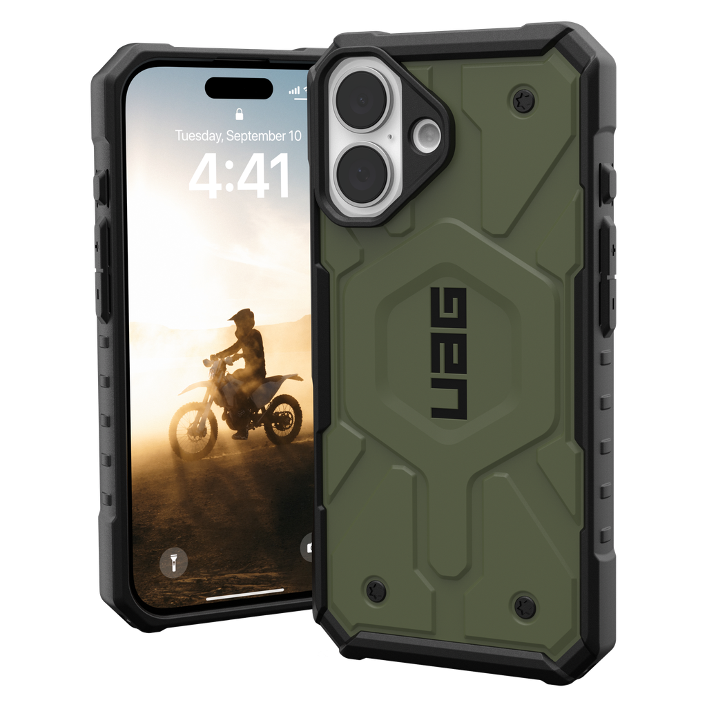 Urban Armor Gear Uag -  Pathfinder Magsafe Case For Apple Iphone 16 - Olive Drab