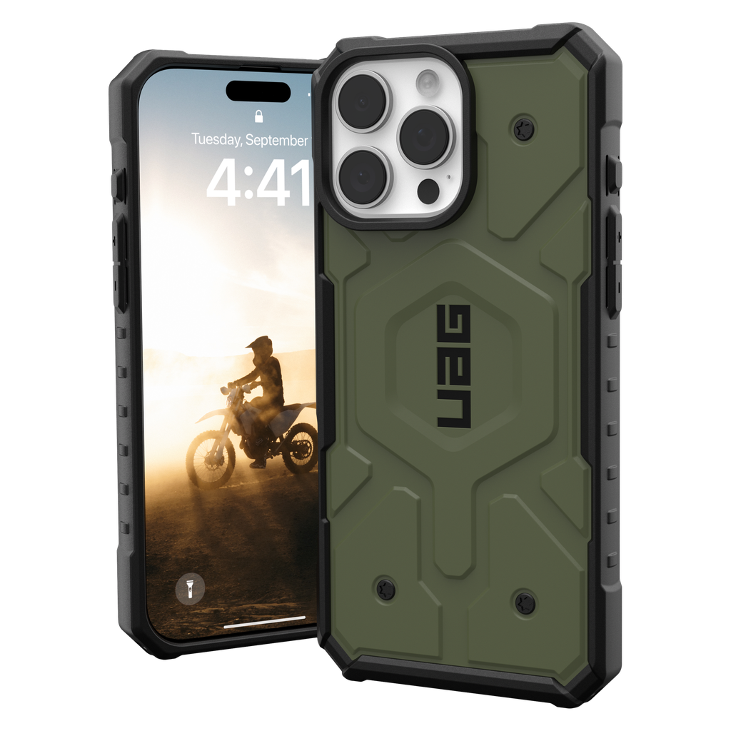Urban Armor Gear Uag -  Pathfinder Magsafe Case For Apple Iphone 16 Pro Max - Olive Drab